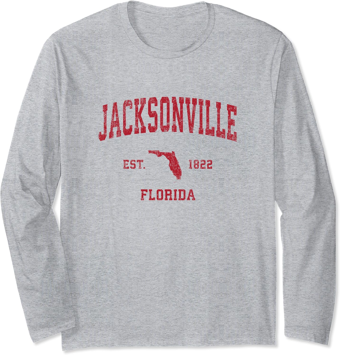 Amazoncom jacksonville florida fl vintage sports design red print Amazoncom jacksonville florida fl vintage sports design red print